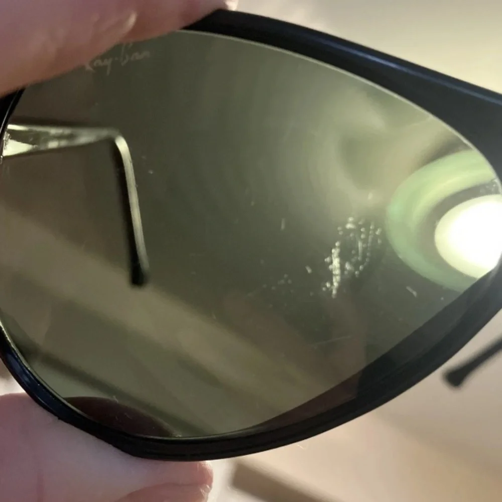 Vintage Ray-Ban Bausch & Lomb Cats Ski Aviator Black Sunglasses 70's France 145.